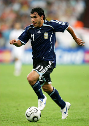 Carlos Tevez Argentina