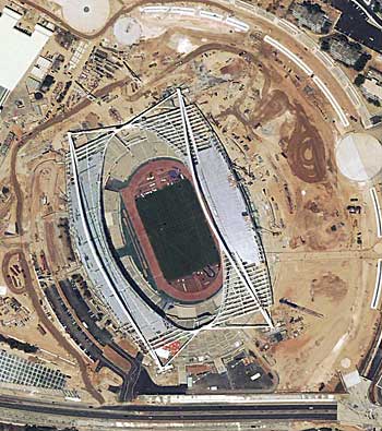 Athens Olympic Stadium Maps