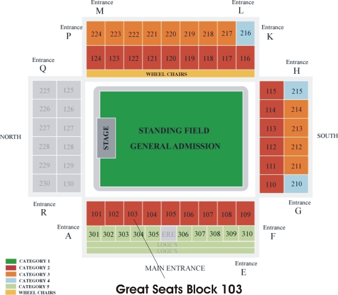 Gelredome Standing