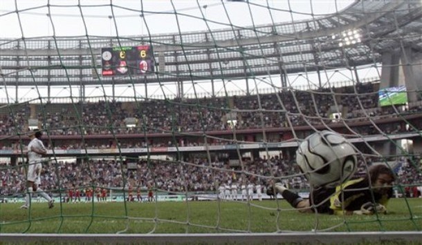 Lokomotiv Stadion Goal Posizion