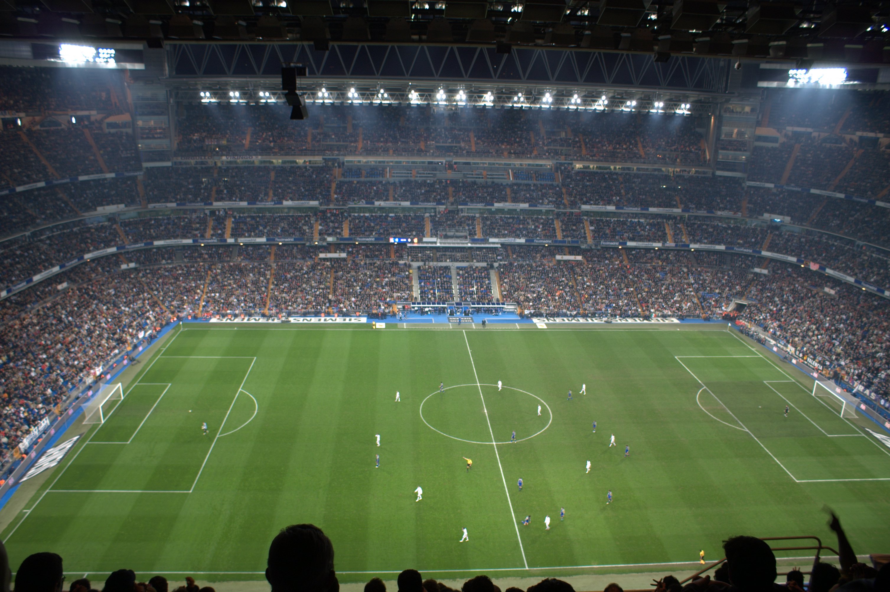 Santiago Bernabeu İn Stad