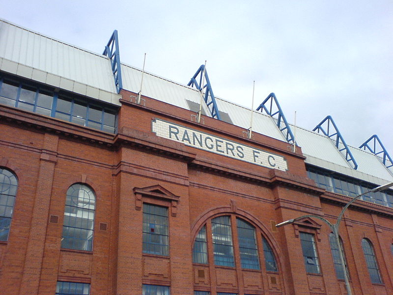 Ibrox Stadium Exit Seen