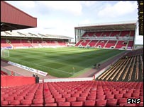 Pittodrie Stadium Stades