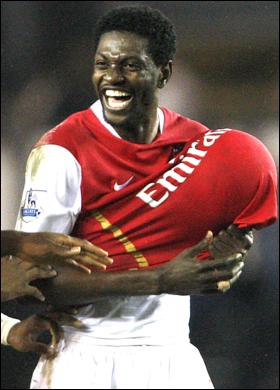 Adebayor ball