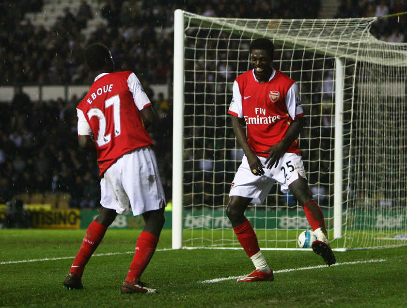 Adebayor dance