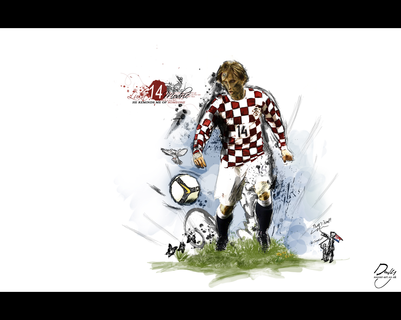 luka modric croatia euro2008