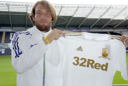 Michu Swansea City from Rayo Vallecano