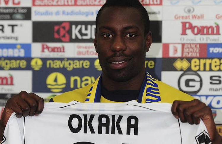 Stefano Okaka parma from Roma