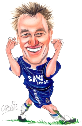 john terry Caricature