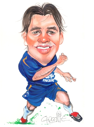 michael ballack Caricature