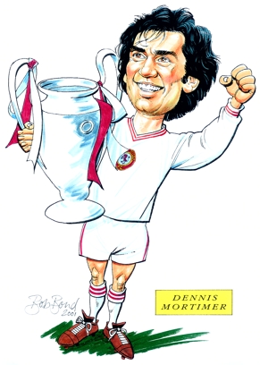 Dennis Mortimer Caricature