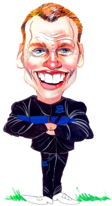 David Moyes Caricature