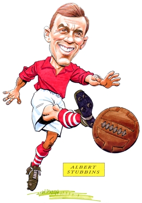 Albert Stubbins Caricature