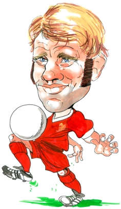 Alec Lindsay Caricature