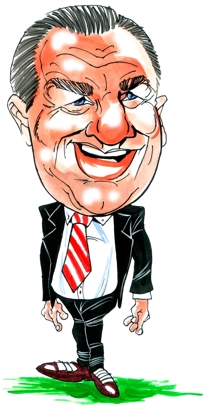 Bob Paisley Caricature