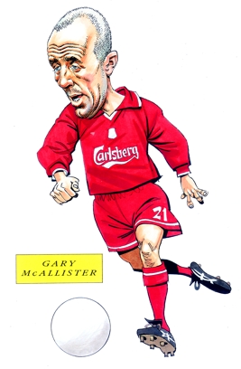 Gary McAllister Caricature