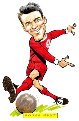 Roger Hunt Caricature