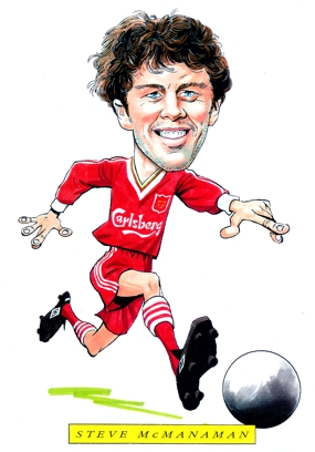 Steve McManaman Caricature