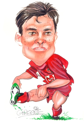 Xabi Alonso Caricature