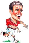 Michael Carrick Caricature