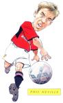 Phil Neville Caricature