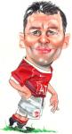 Ryan Giggs Caricature