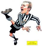 Alan Shearer Caricature