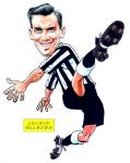 Jackie Milburn Caricature