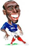 Sol Campbell Caricature