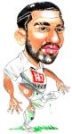 Aaron Lennon Caricature