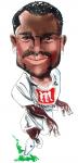 Darren Bent Caricature