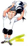 Steve Perryman Caricature