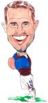 Matthew Upson Caricature