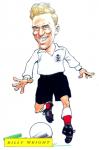 Billy Wright Caricature