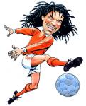 Ruud Gullit Caricature