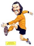 Derek Dougan Caricature