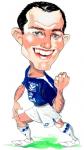 Leighton Baines Caricature