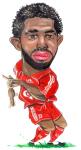 Jermaine Pennant Caricature