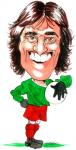 Ray Clemence Caricature