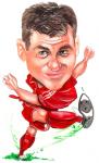 Steven Gerrard Caricature